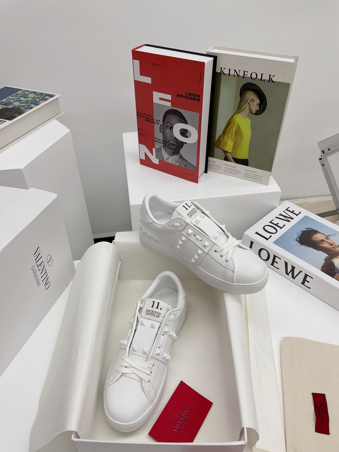 valentino rockstud untitled sneakers - size 11 - Image 5