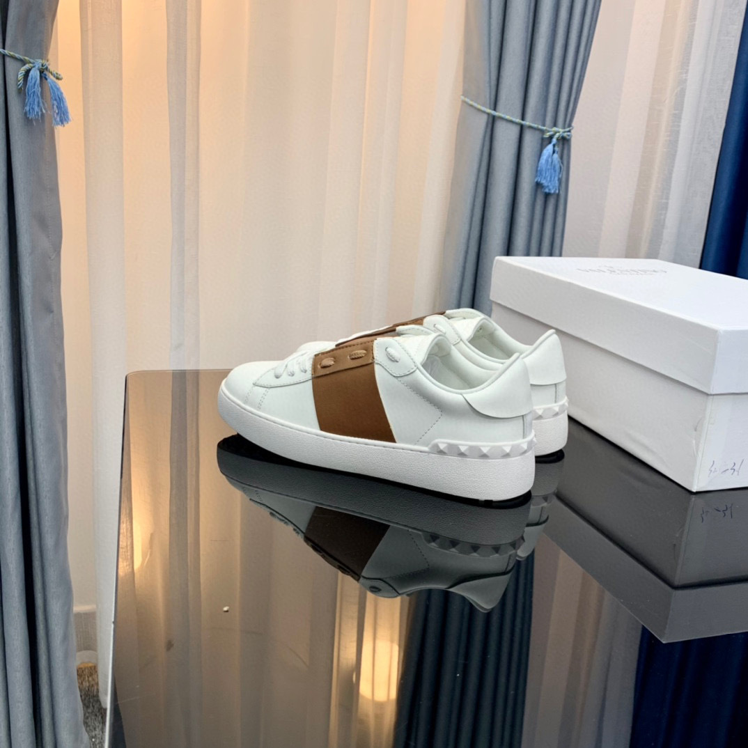 valentino unisex sneakers 35-44 - white/brown - Image 5