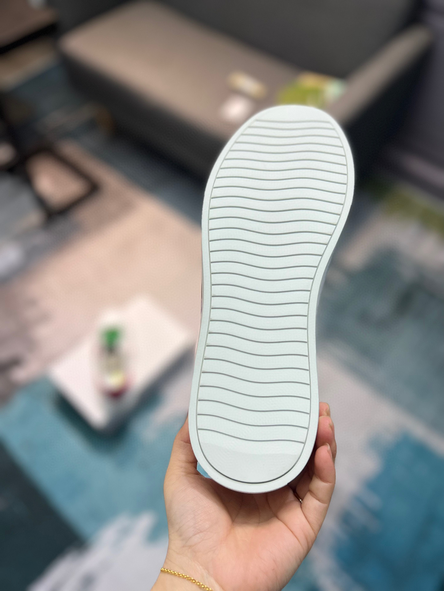 versace casual sneakers 38-43 with colorful design - Image 5