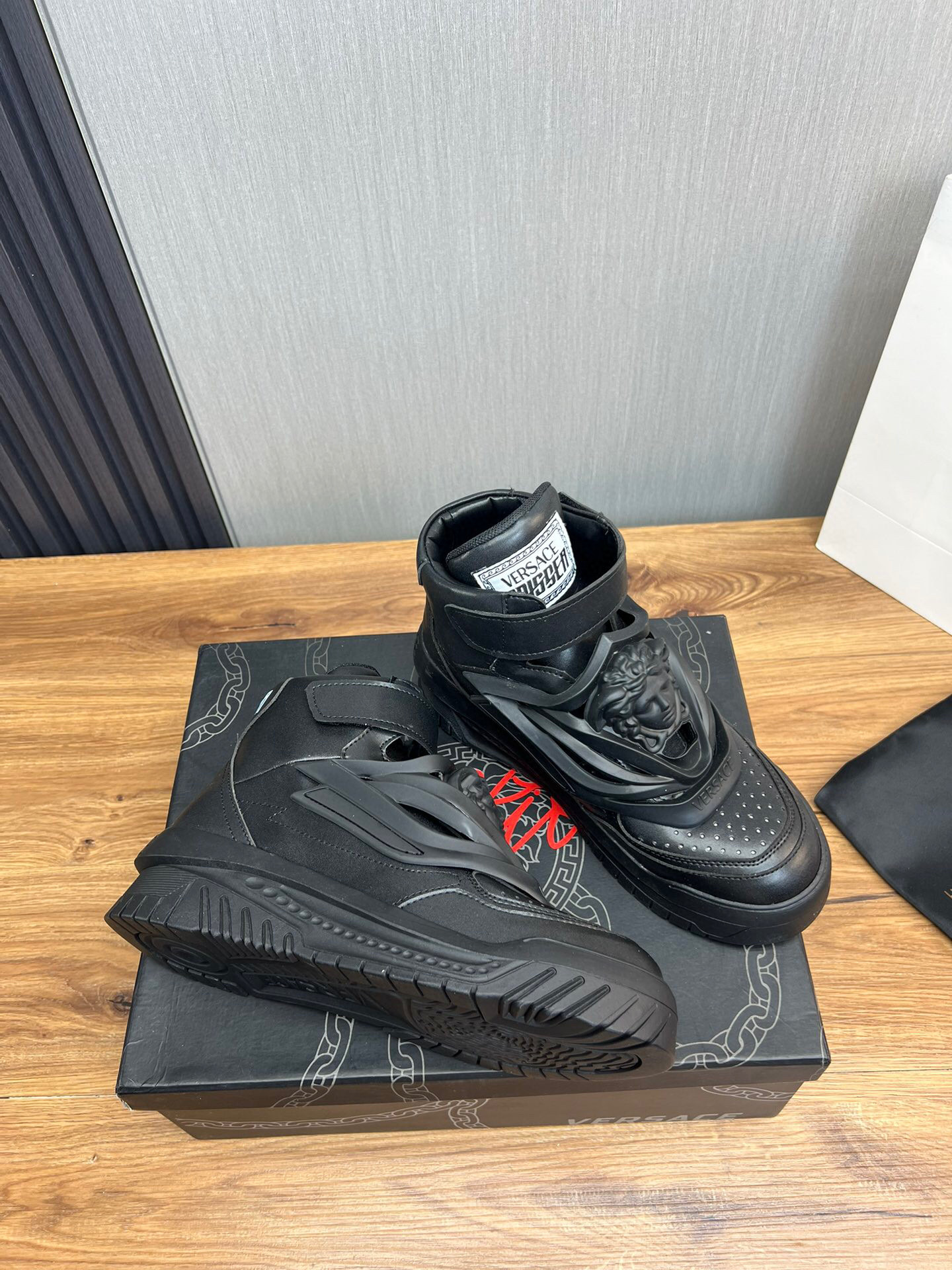 versace black sneakers size 38-44 - Image 5
