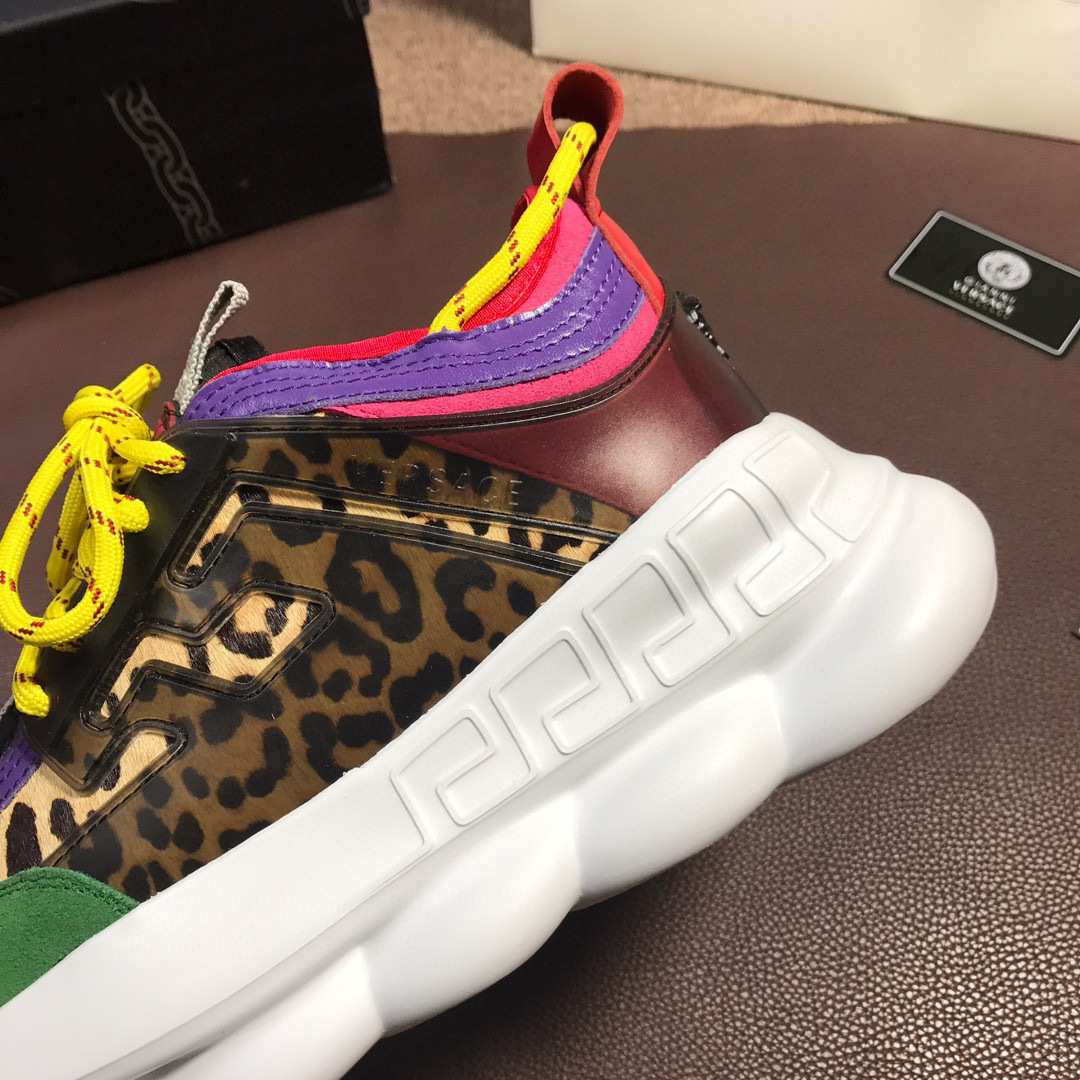 versace unisex dad sneakers 35-44 - colorful design - Image 5