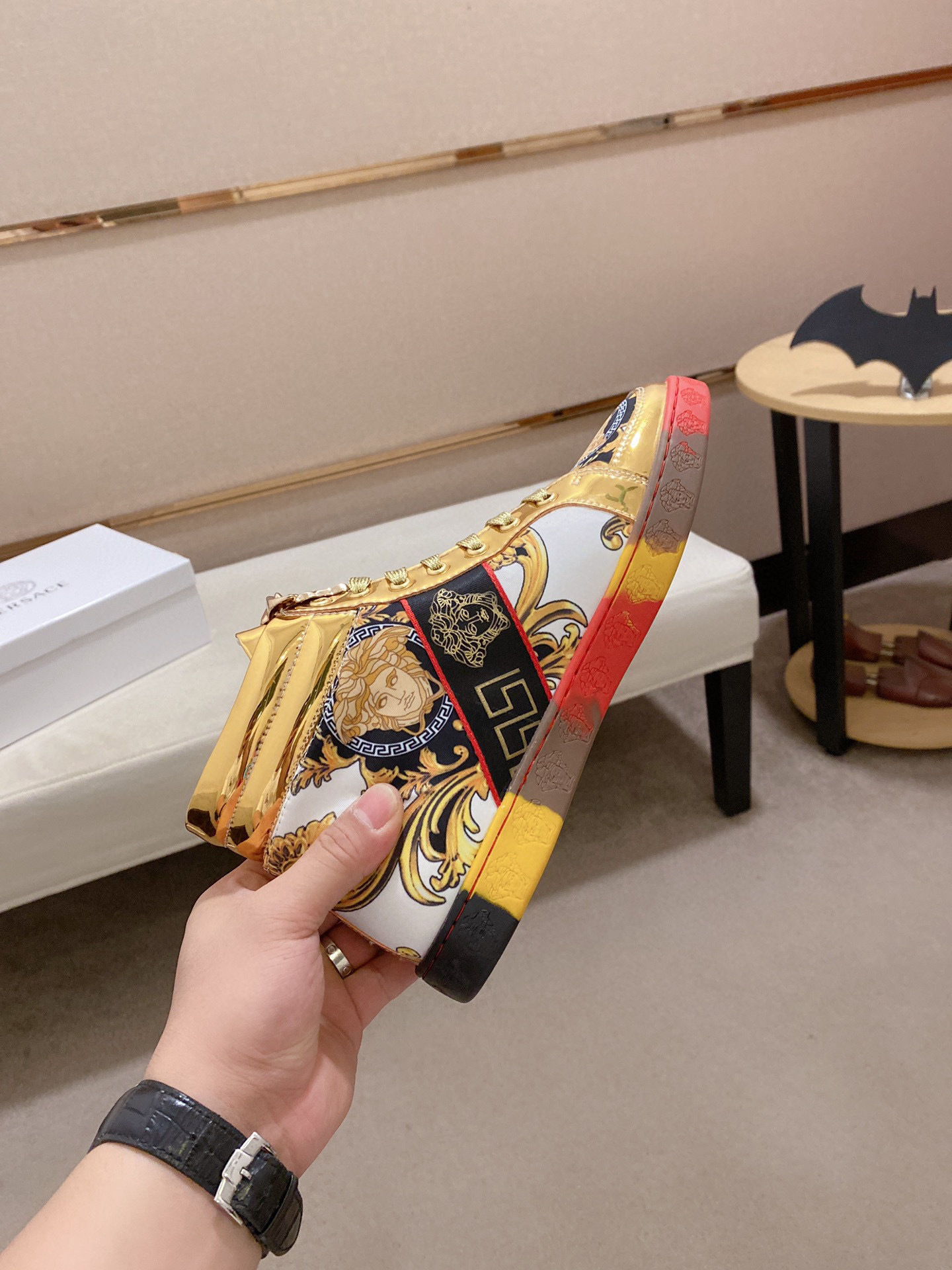 versace high-top sneakers 38-44 - Image 5