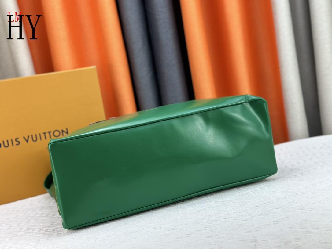 louis vuitton green tote bag - 40x32x16 cm - Image 5