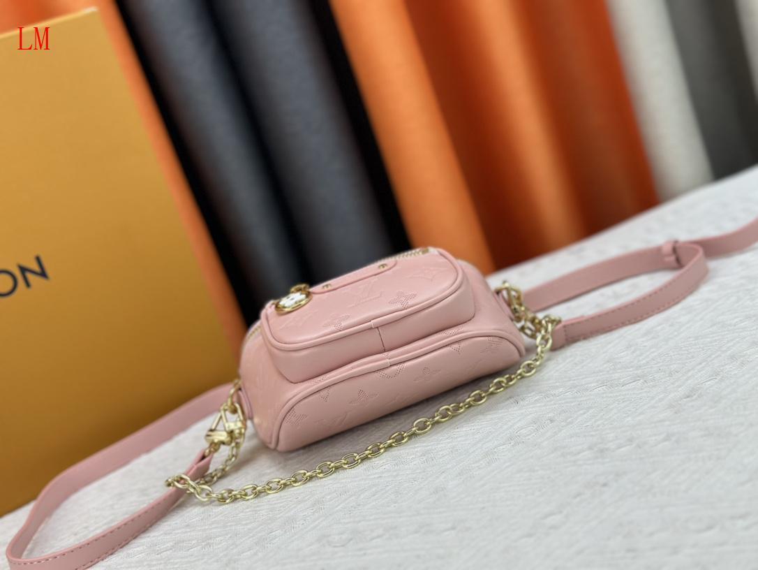 louis vuitton pink crossbody bag 17x12x9.5 cm - Image 5