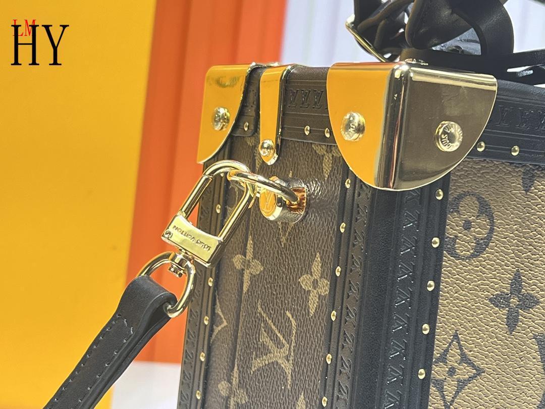 louis vuitton monogram box bag 22.5x16x11 cm - Image 5