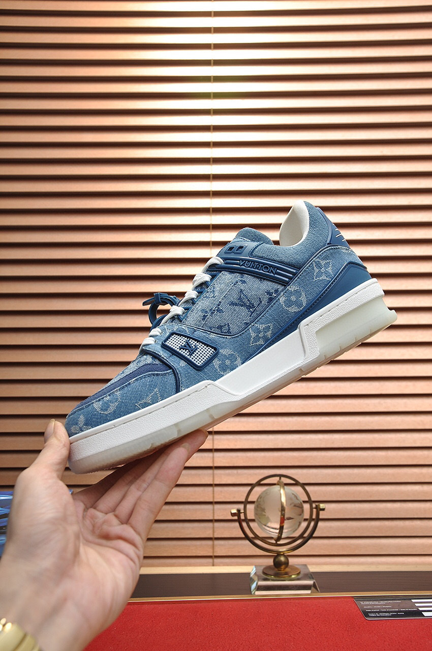 louis vuitton high-end casual sneakers 39-44 - Image 5