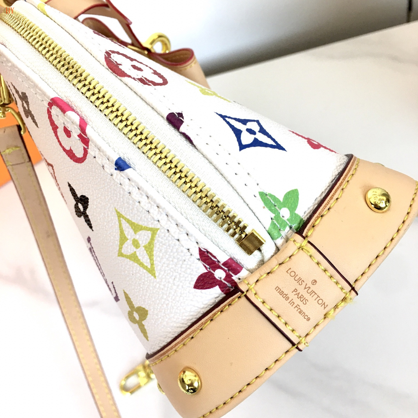 louis vuitton mini speedy bag - 25x19x12 cm, multicolor - Image 5
