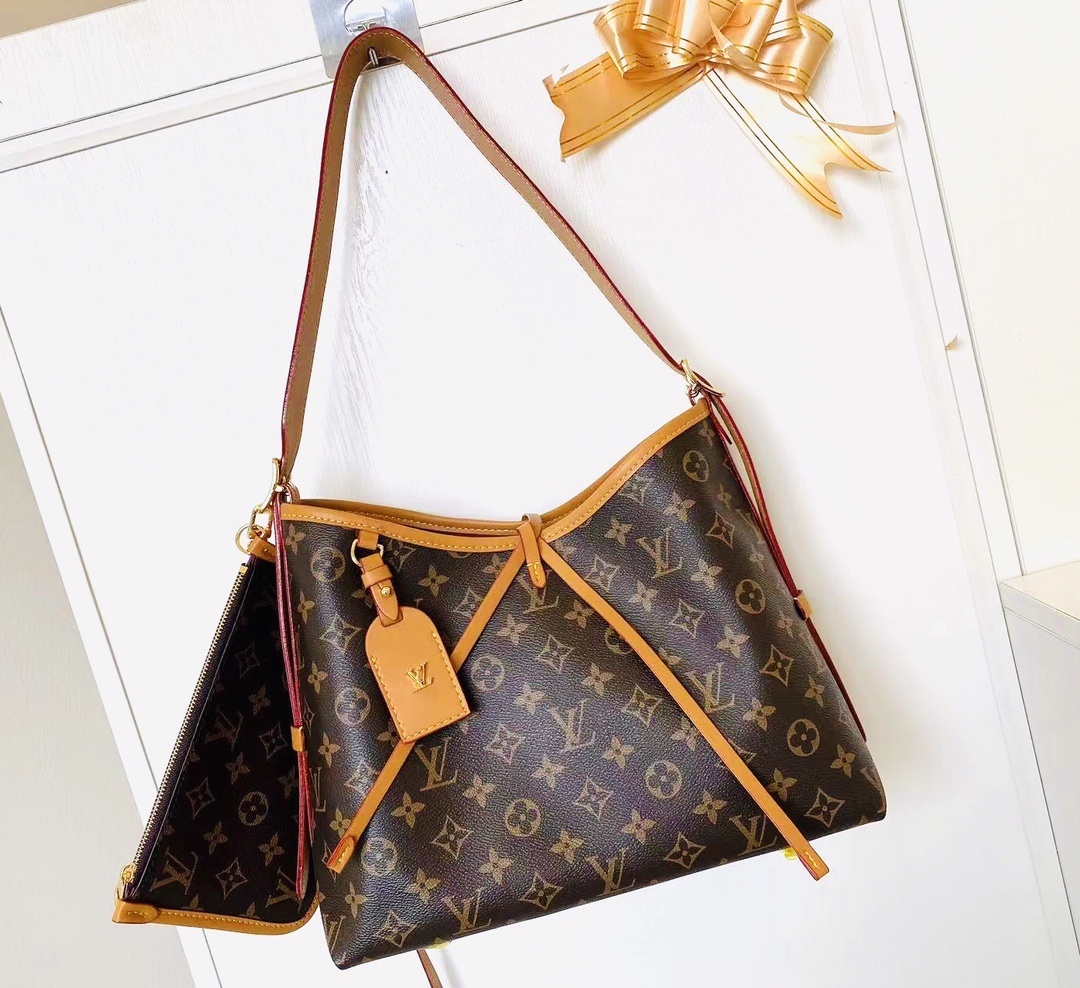 louis vuitton monogram shoulder bag 29x12x24 cm - Image 5