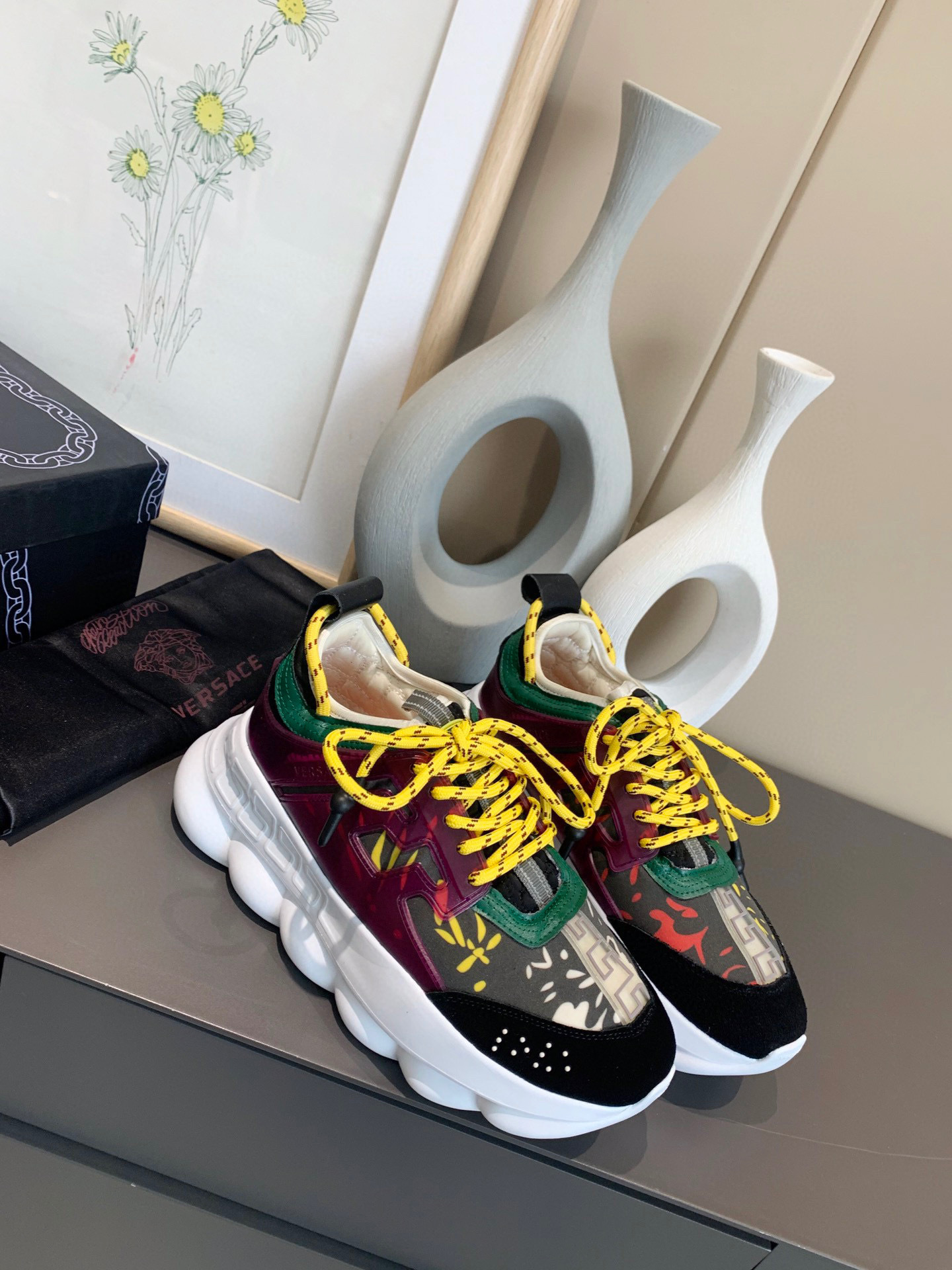 versace couples dad sneakers 35-44 - Image 5