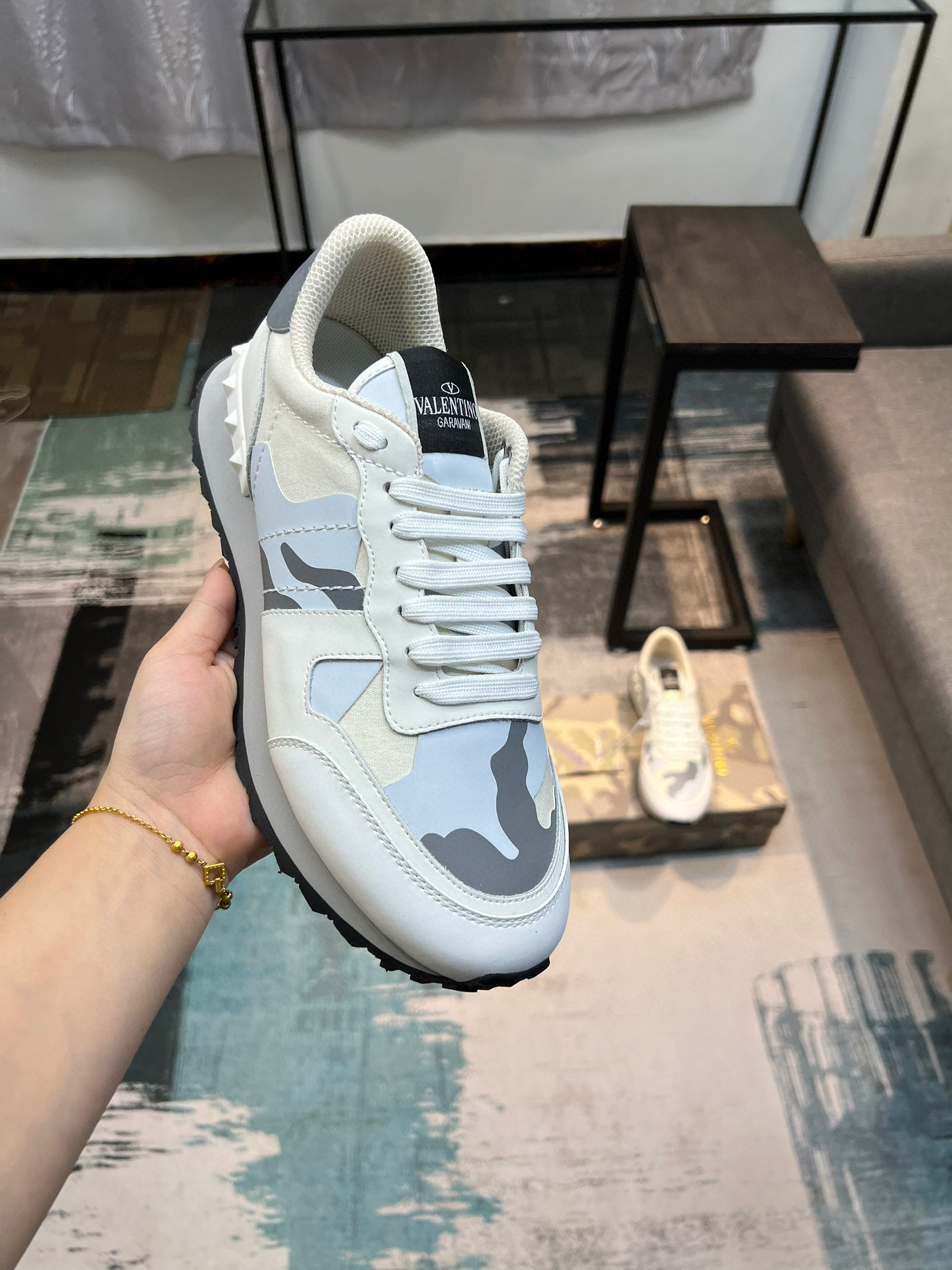 valentino casual sneakers 38-44 - camouflage design - Image 5