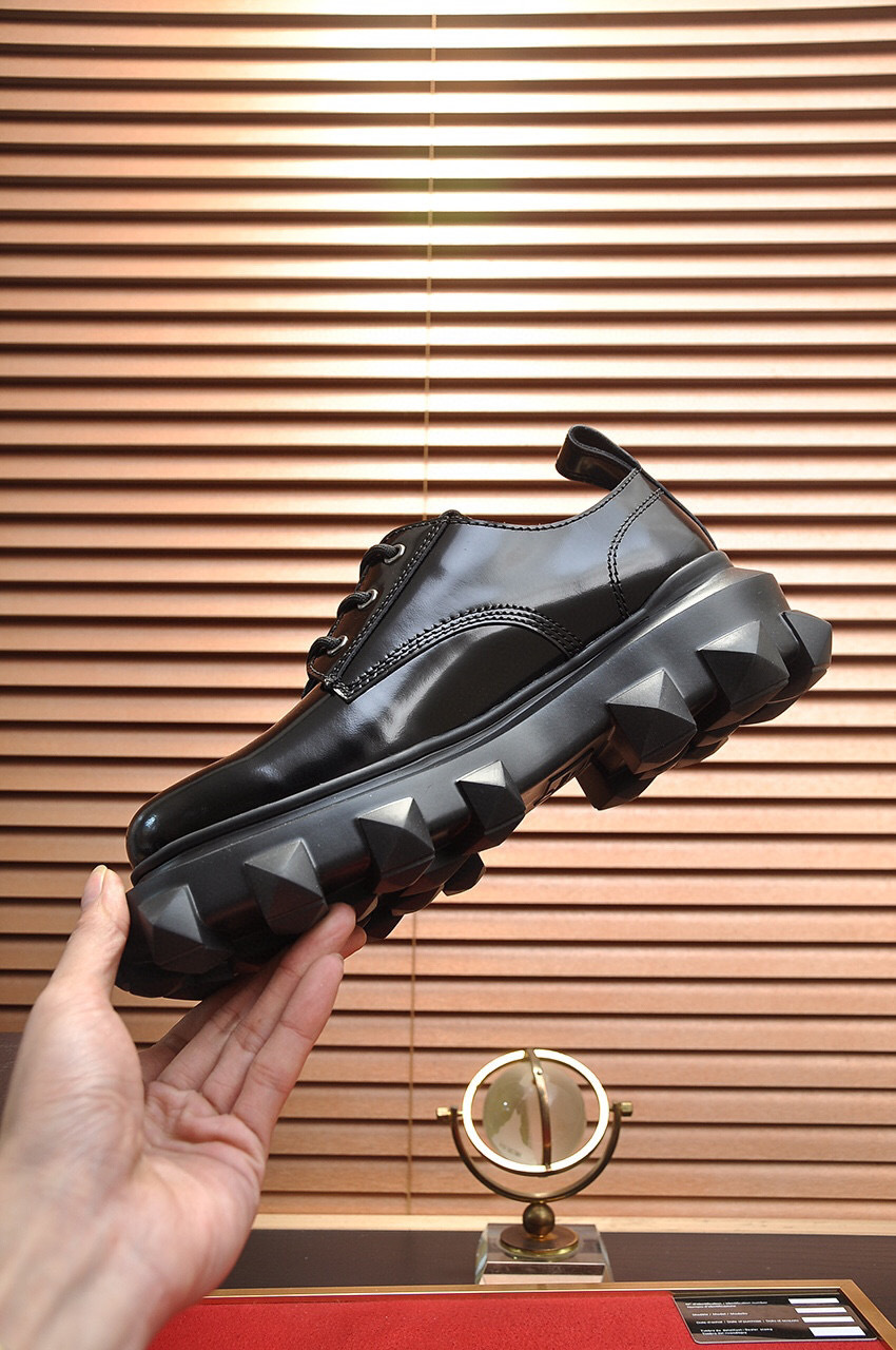 valentino men's leather shoes, size 38-44, model 8060400 - Image 5