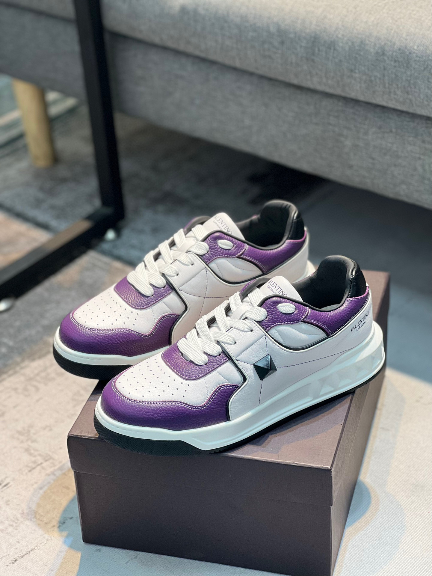 valentino casual sneakers for couples - size 35-44 - Image 5