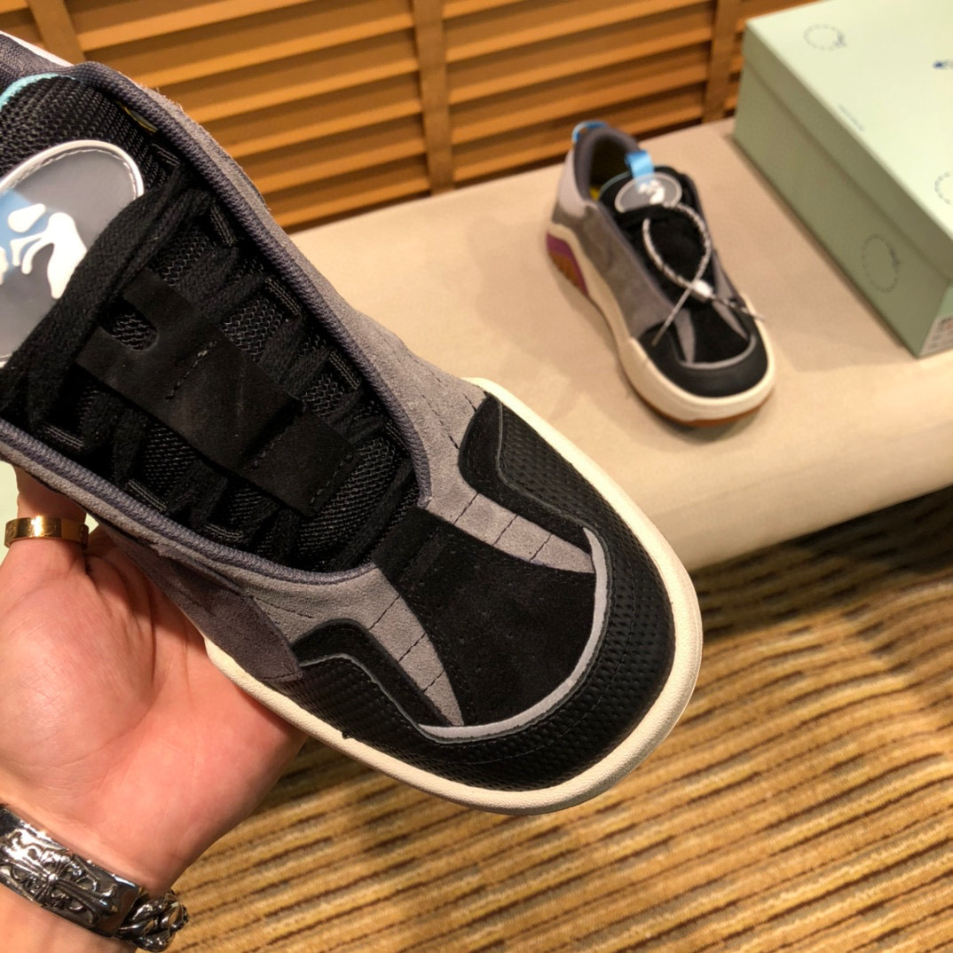 off-white casual sneakers for couples 35-44 - Image 5