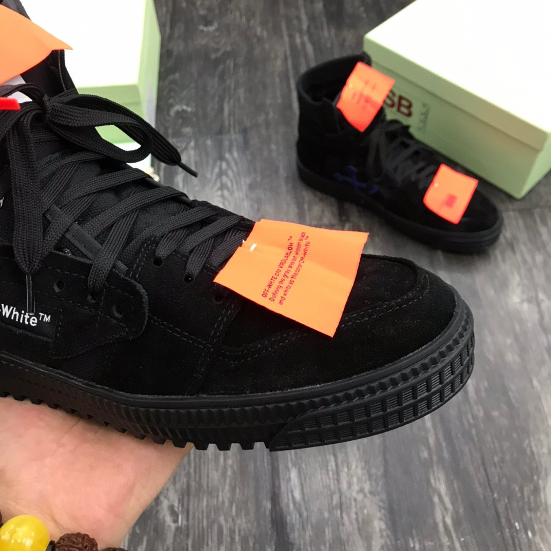 off-white high-top sneakers for couples, sizes 35-44 - Image 5