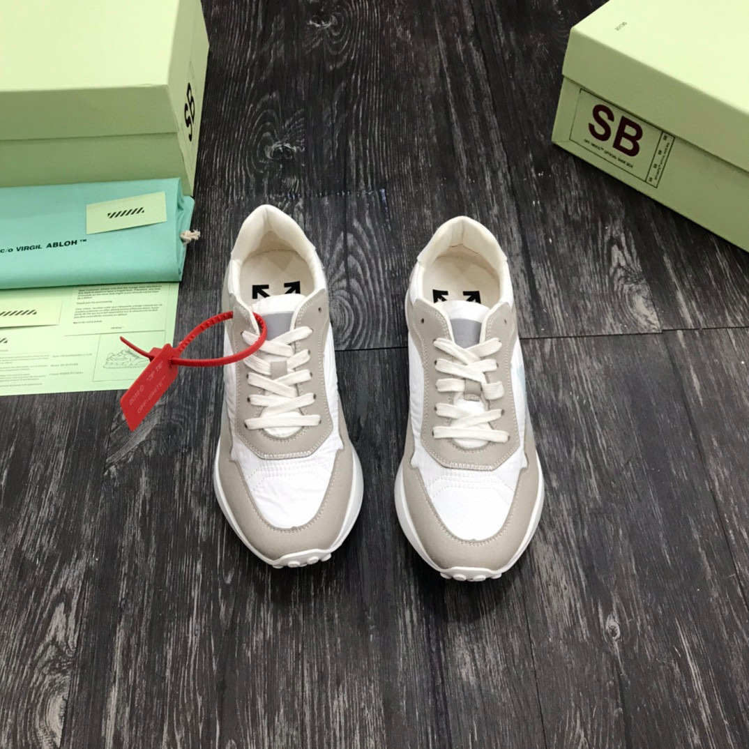 off-white casual sneakers for couples 35-44 - Image 5