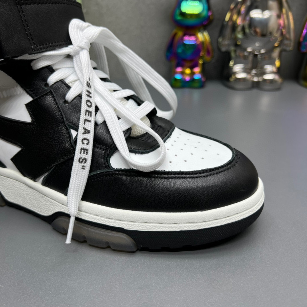 off-white high-top sneakers size 38-44 - Image 5
