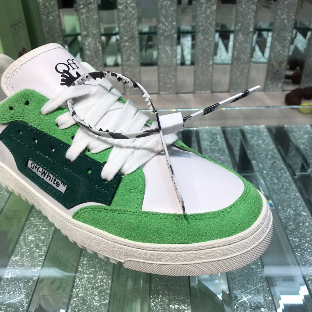 off-white sneakers 38-44 green/white - Image 5
