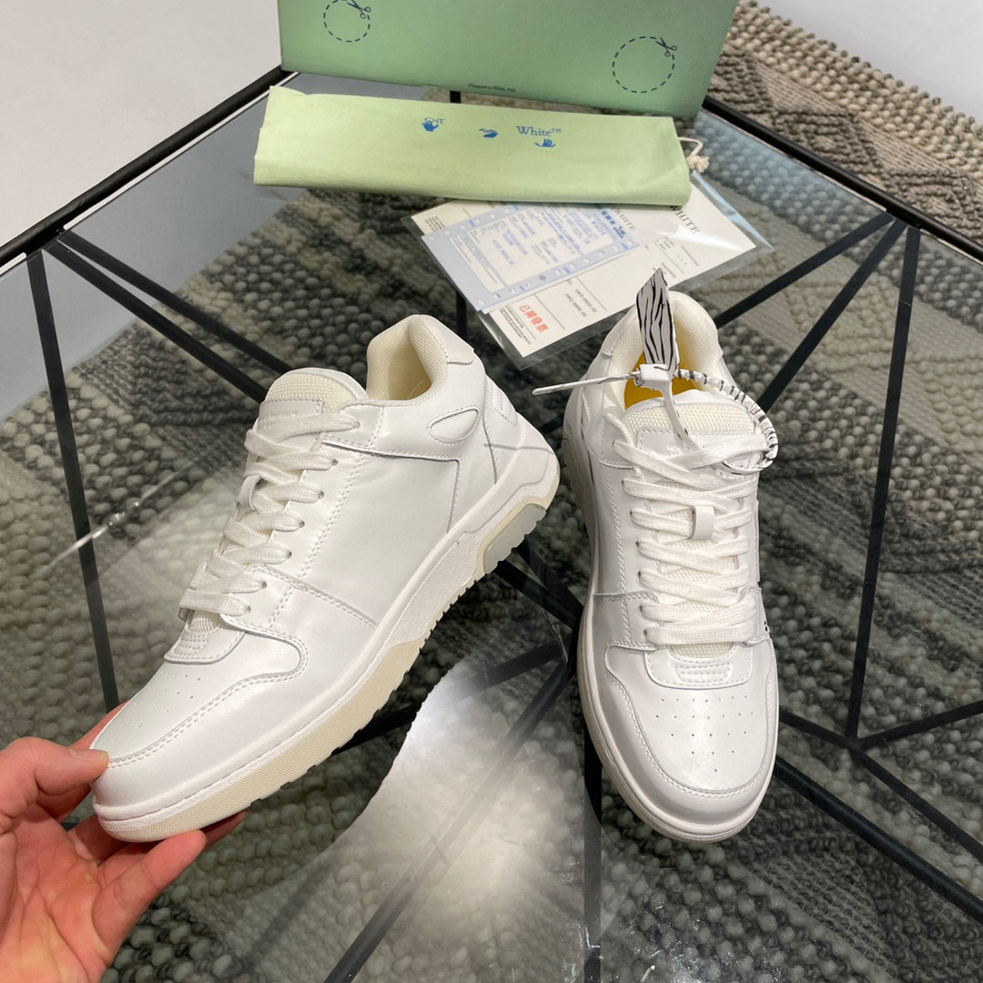 off-white casual sneakers for couples 35-44 - Image 5