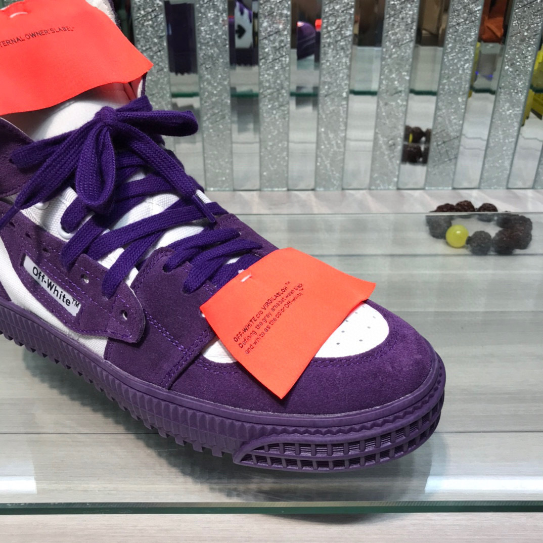 off-white couple boots 35-44 - purple - Image 5