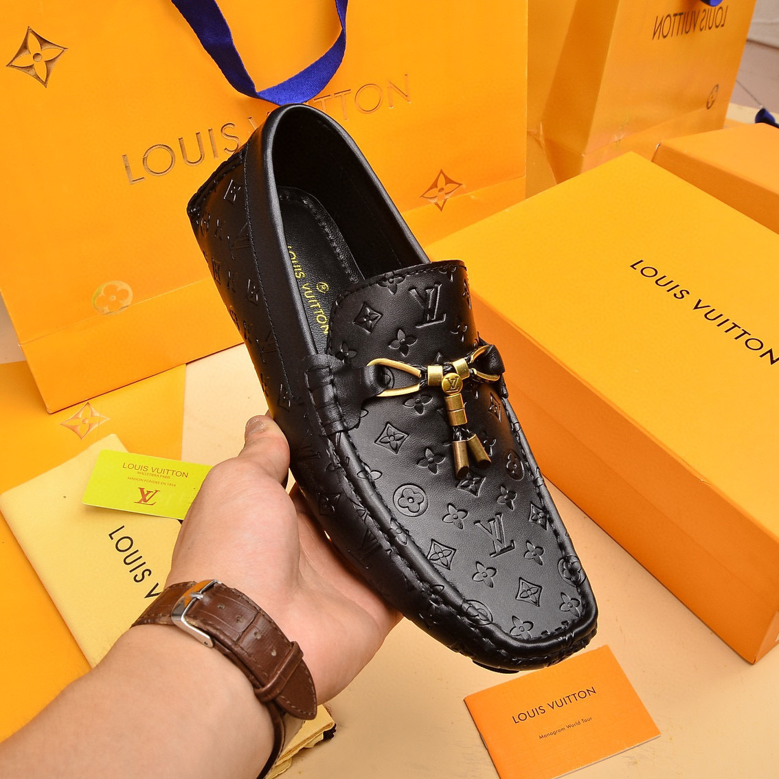 louis vuitton slip-on shoes, size 38-44 - Image 5