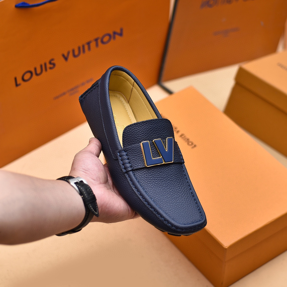 louis vuitton slip-on shoes size 38-44 - Image 5