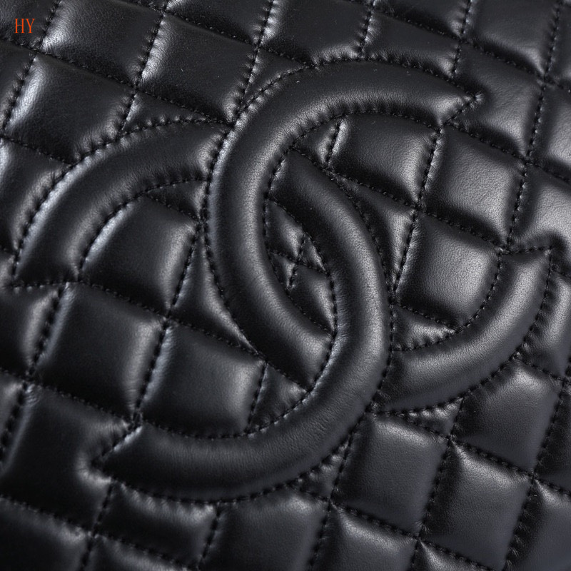 chanel black quilted tote bag - 34x27x17 cm - Image 5
