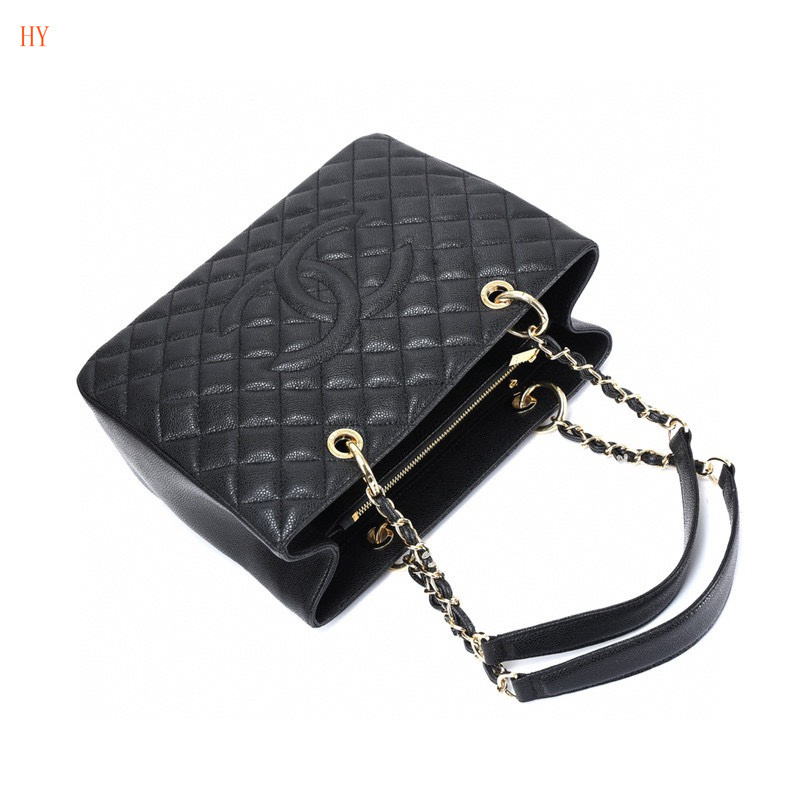chanel black quilted tote bag 34x27x17 cm - Image 5