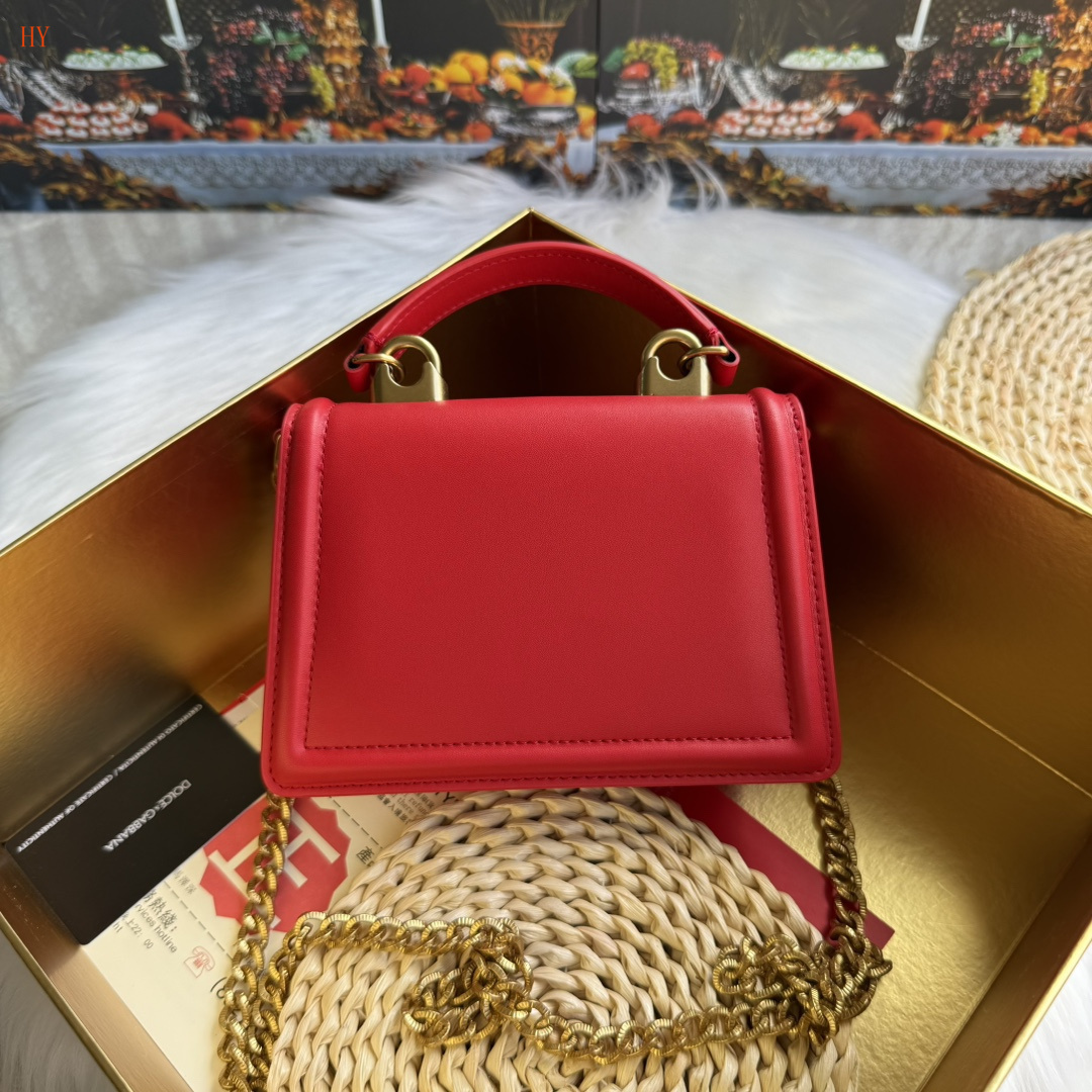 dolce & gabbana red heart bag 19*13*4.5, model 532024 - Image 5