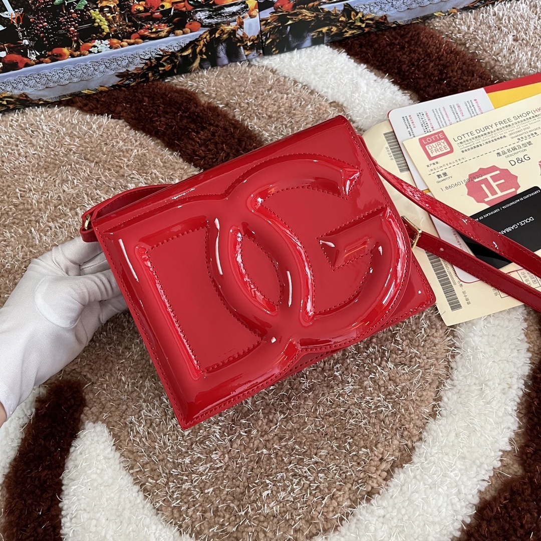dolce & gabbana red logo bag 20x16x5.5 cm - 532024 - Image 5
