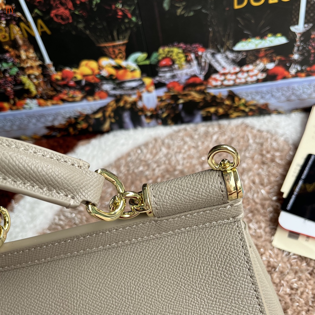 dolce & gabbana beige handbag 18x11x6 cm, model 532003 - Image 5