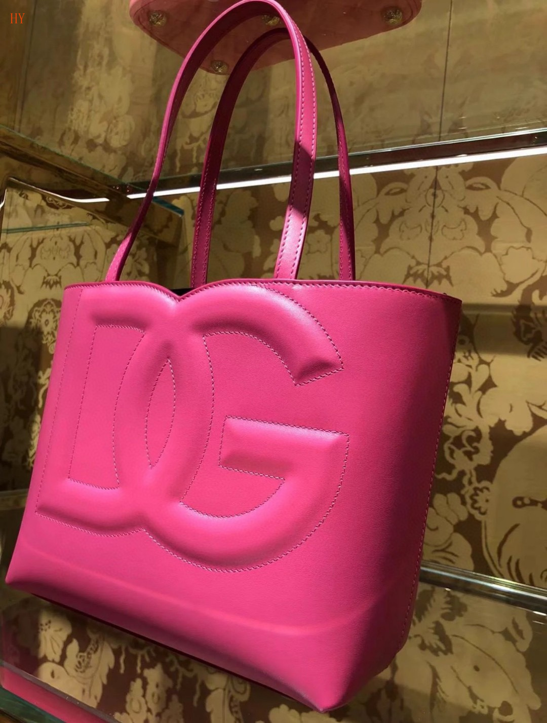 dolce & gabbana pink tote bag 35x30x14 cm, model 532064 - Image 5