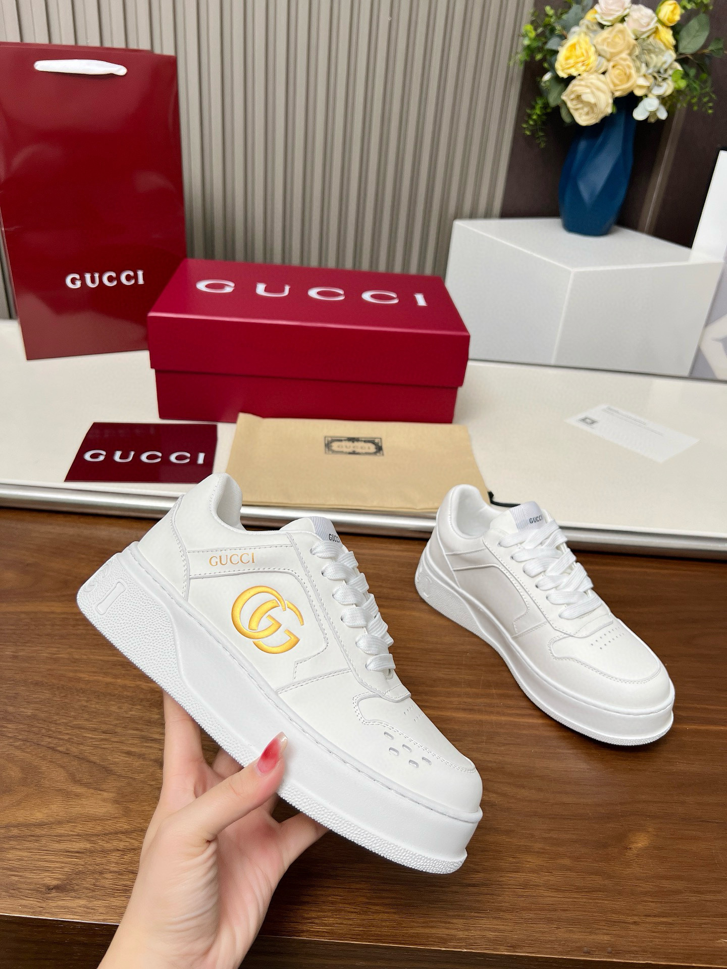 gucci g couples sneakers - size 35/45 - Image 5