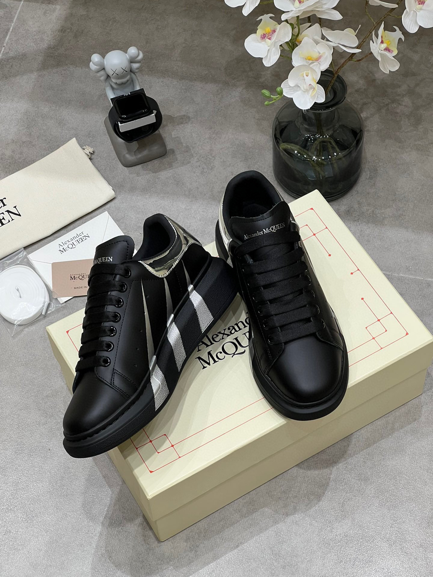 alexander mcqueen black sneakers 35-44 - Image 5