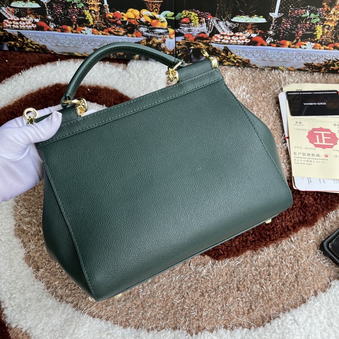 dolce & gabbana green handbag 25x20x12 cm - Image 5