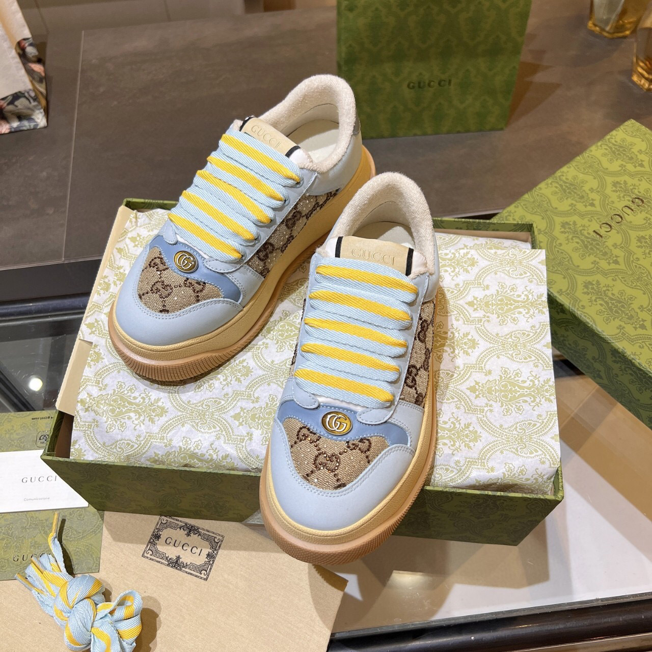 gucci g couples sneakers 35-44 8068300 - Image 4