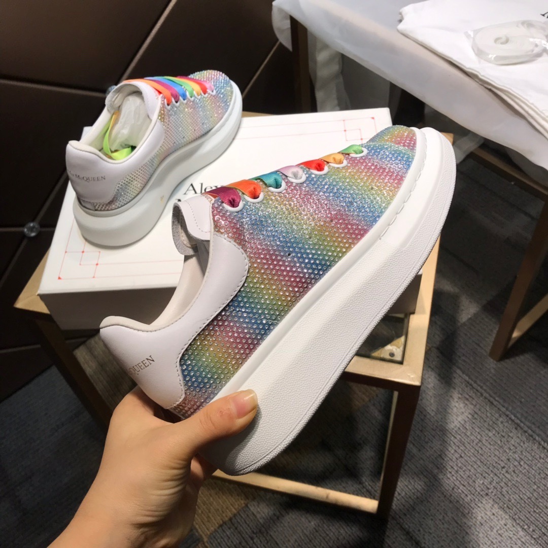 alexander mcqueen rainbow lace sneakers 35-44 - Image 5