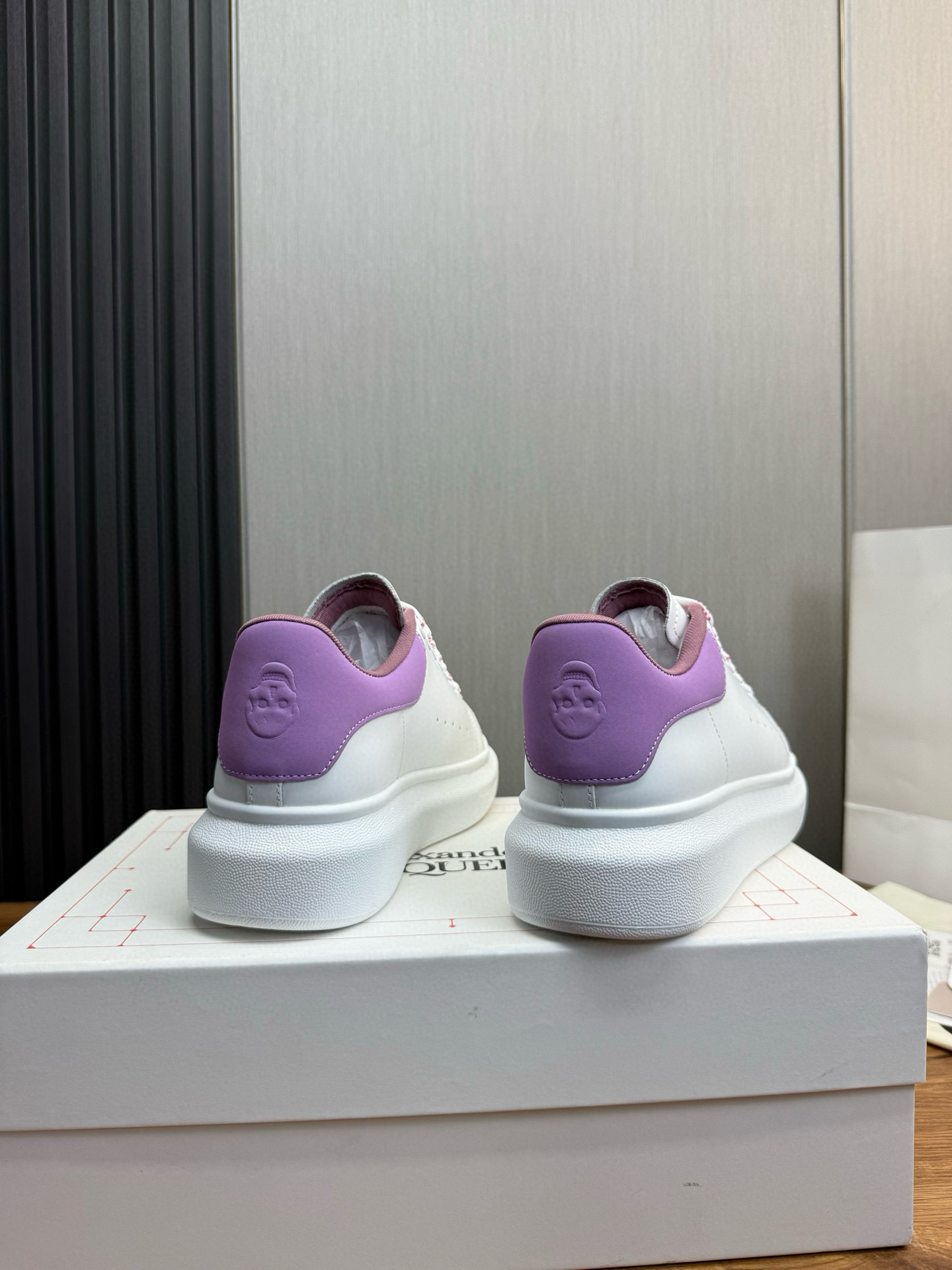alexander mcqueen couples sneakers 35/44 - white/purple - Image 5