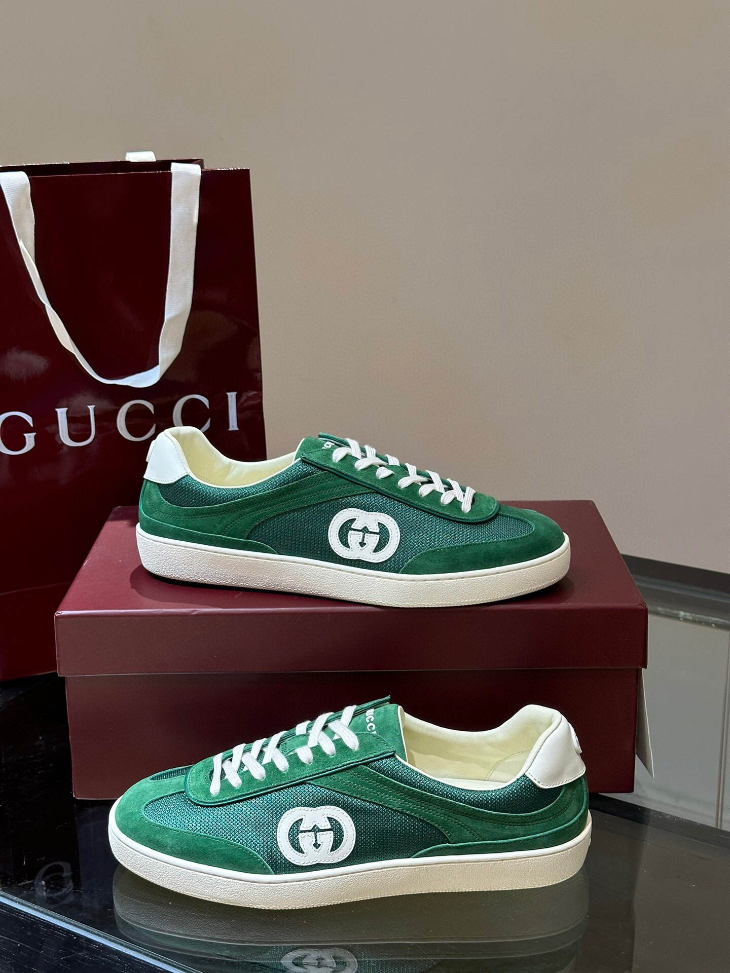 gucci green casual sneakers size 38-44 - Image 5