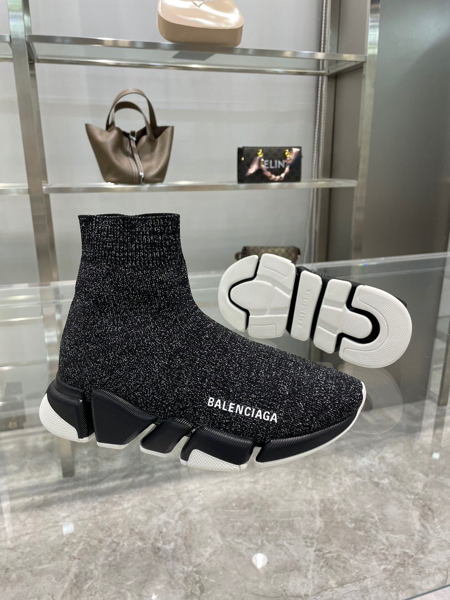balenciaga sock sneakers for couples 35-44 - Image 5