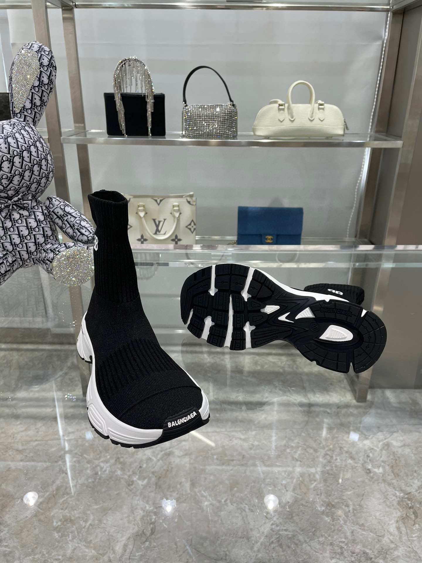 balenciaga couples socks sneakers 35-44 - Image 5