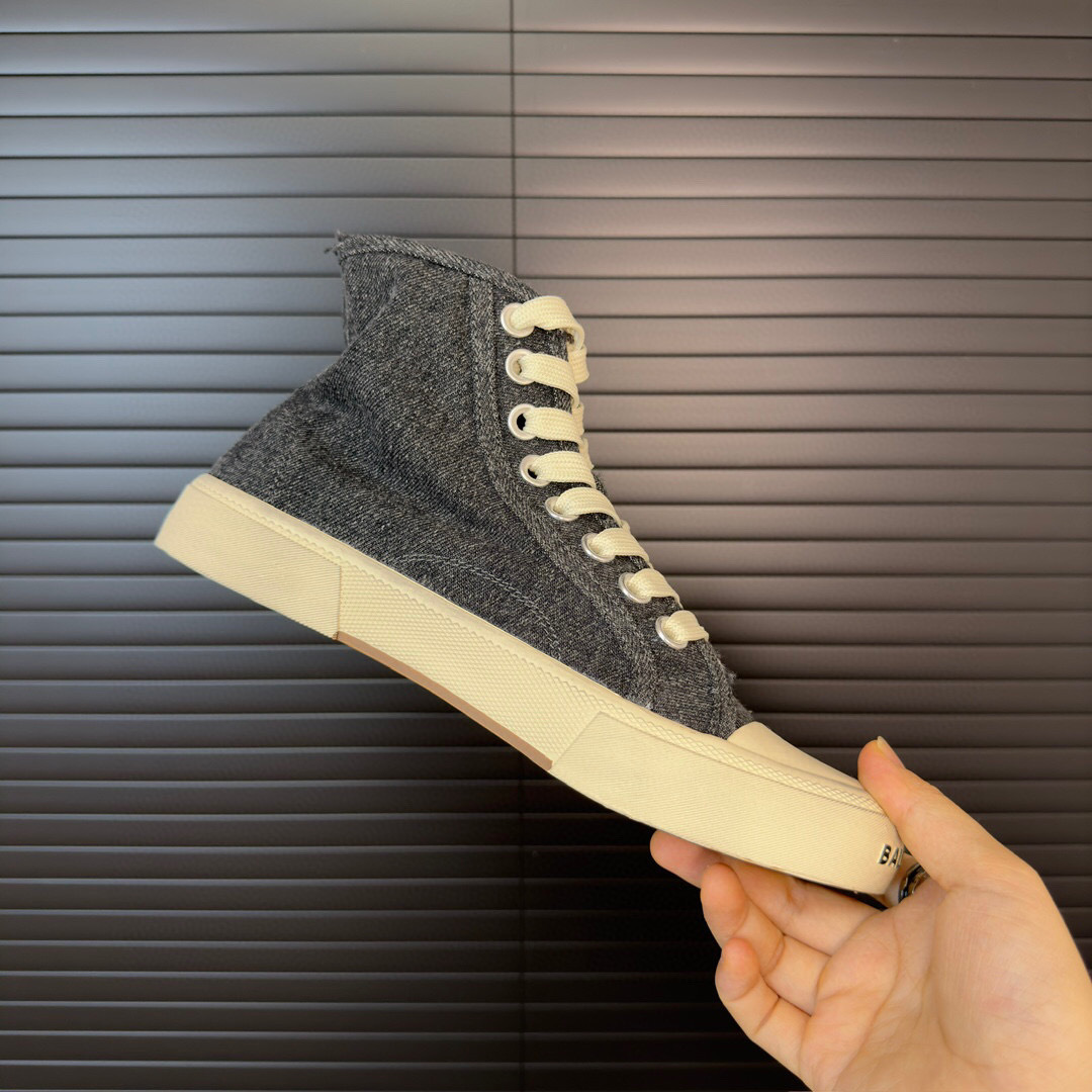 balenciaga high-top sneakers in denim - sizes 35-44 - Image 5