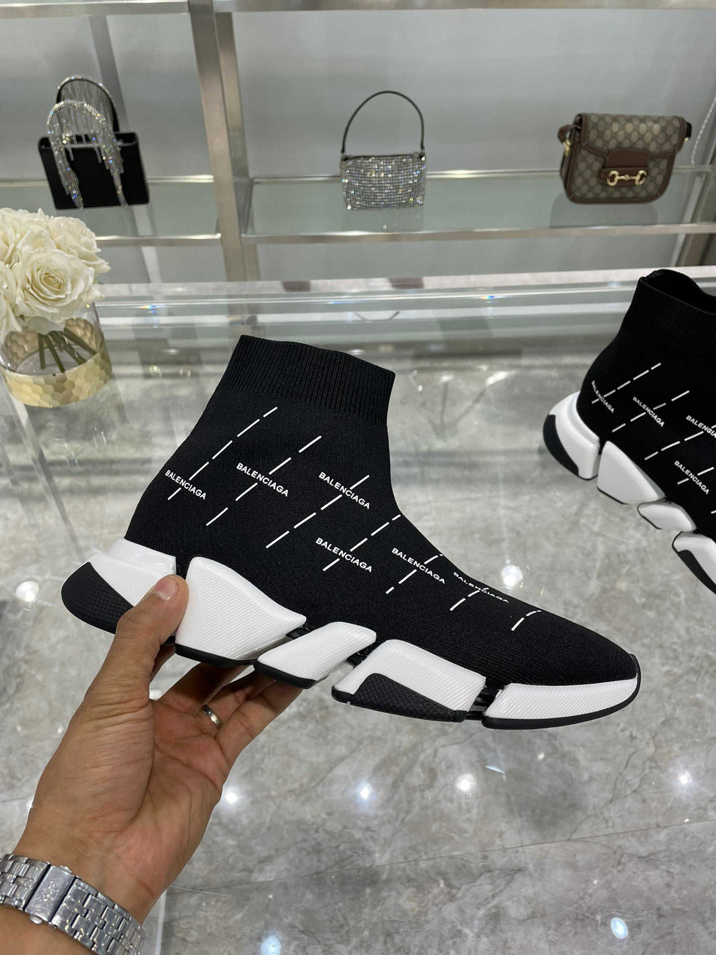 balenciaga sock sneakers - black, size 35-44 - Image 5