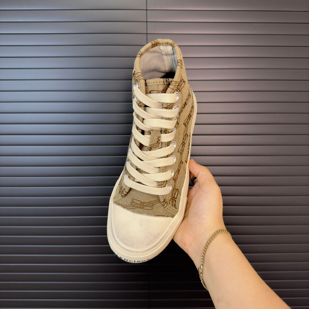 balenciaga couples high-top sneakers, size 35-44 - Image 5
