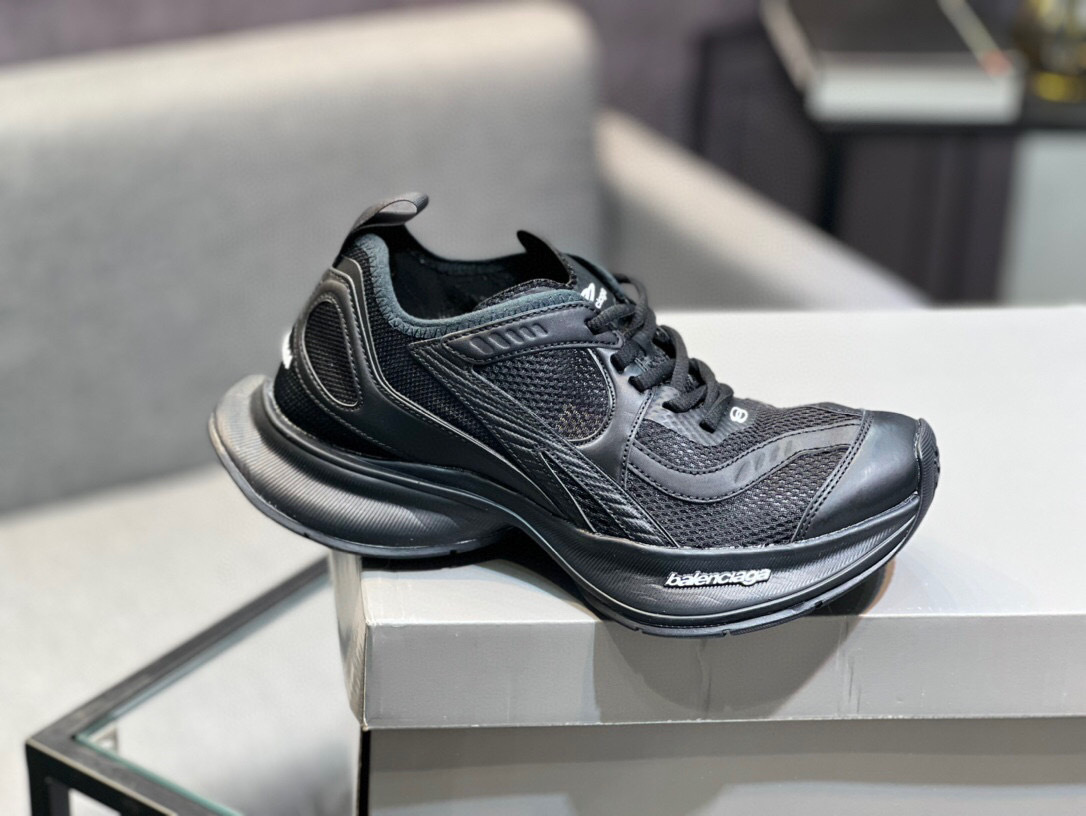 balenciaga unisex sneakers size 35-44 - black - Image 5
