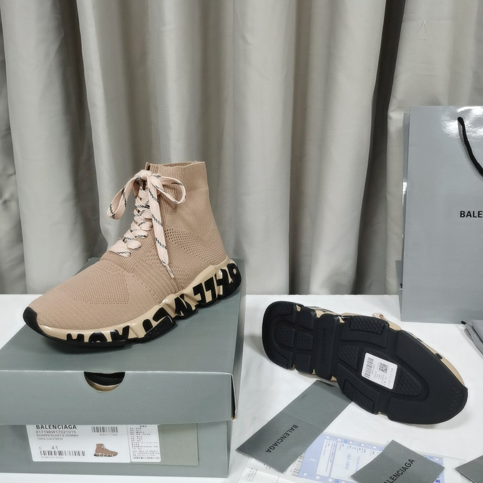 balenciaga couples sock sneakers 35-44 - Image 5