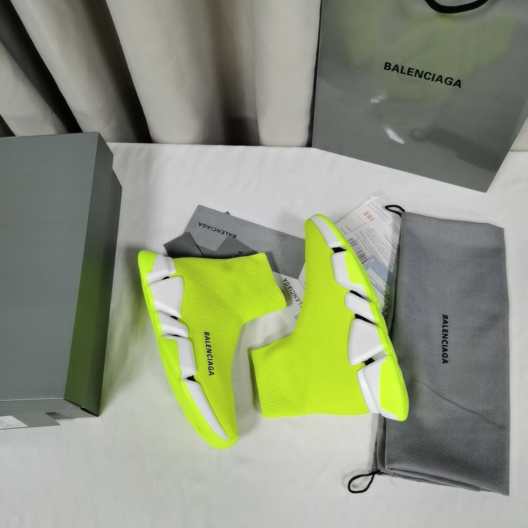 balenciaga neon sock sneakers size 35-44 - Image 5