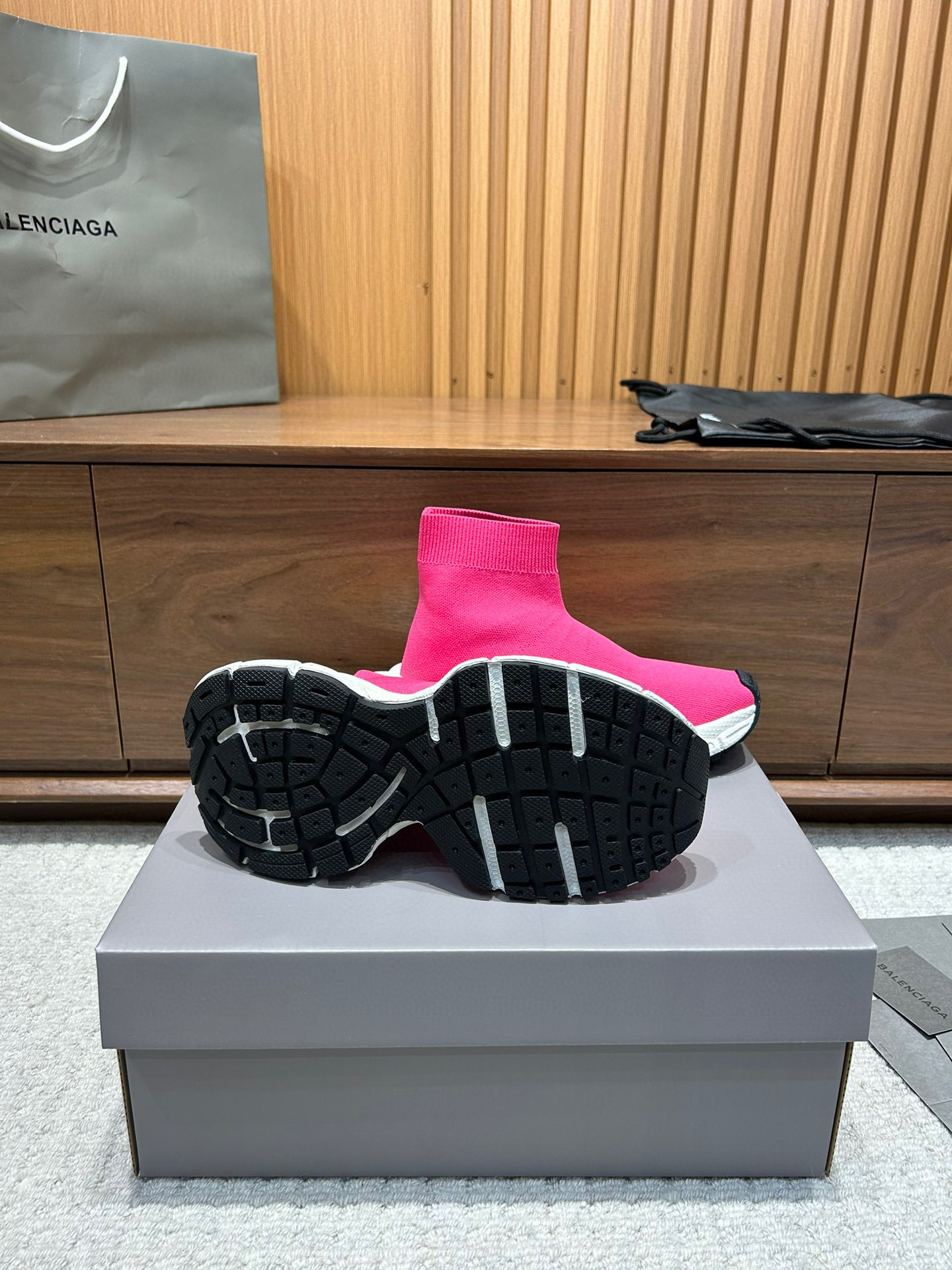 balenciaga pink sock sneakers size 35-44 - Image 5