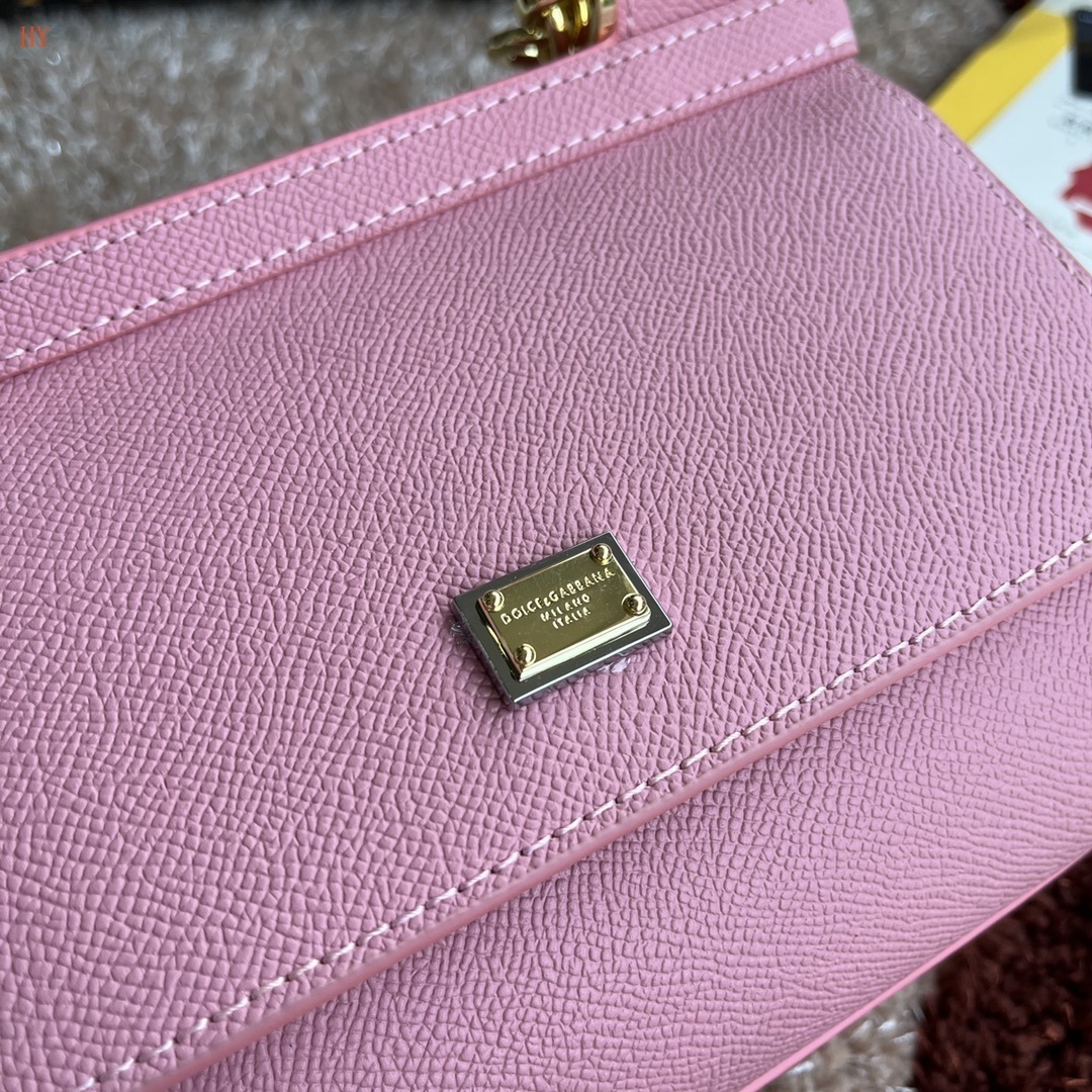 dolce & gabbana pink handbag 20*17*7 cm - model 532003 - Image 5