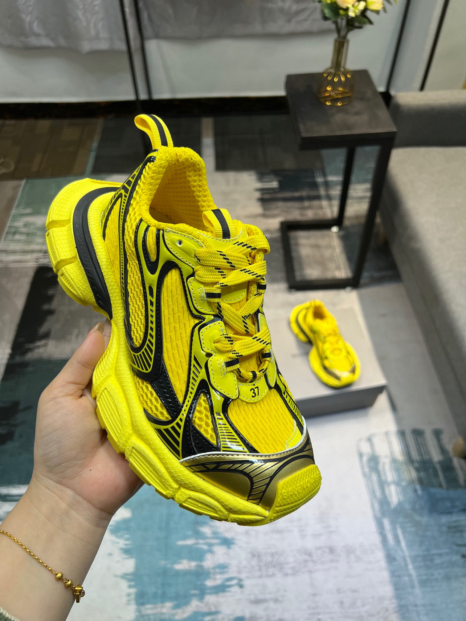 balenciaga yellow sneakers size 35-44 - Image 5