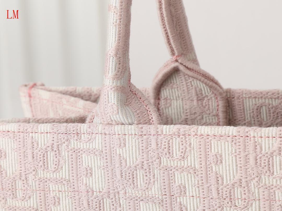 dior christian dior pink tote bag - 36 x 27.5 x 16.8 cm - Image 5
